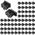 60PCS Christmas Light Female Vampire Plug Zip Slip-On Connectors