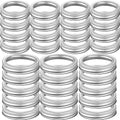 112 PCS Canning Jar Rings for Regular and Wide Mouth Jars