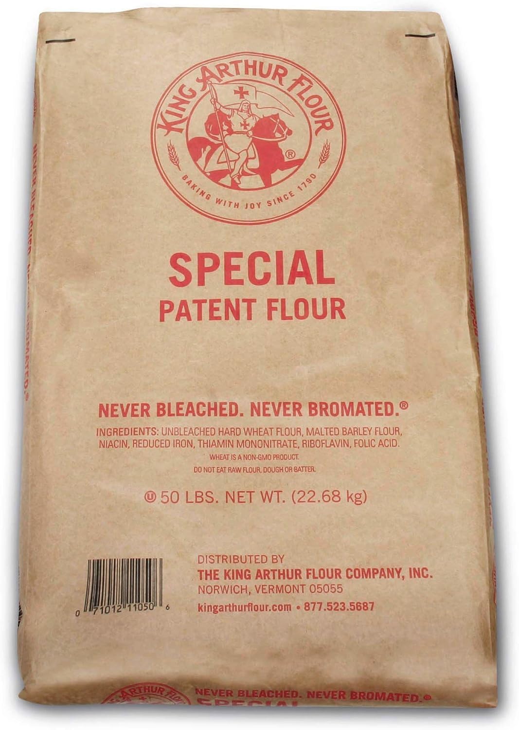 Premium King Arthur Special Patent Flour - 50 lbs
