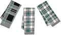 MACKENZIE-CHILDS Set of 3 Cotton Dish Towels, Evergreen - Decorative