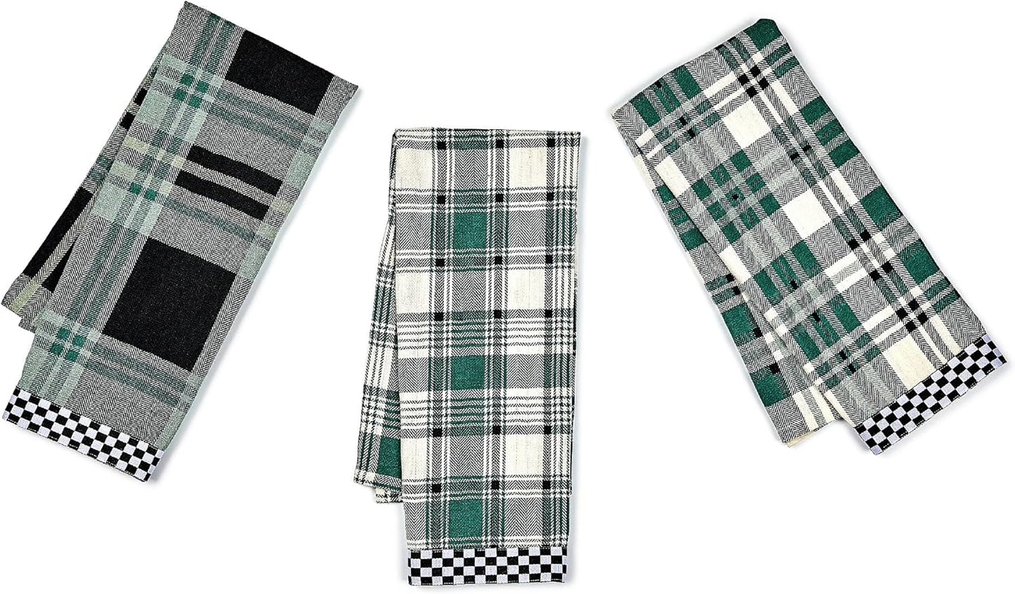 MACKENZIE-CHILDS Set of 3 Cotton Dish Towels for Your Kitchen