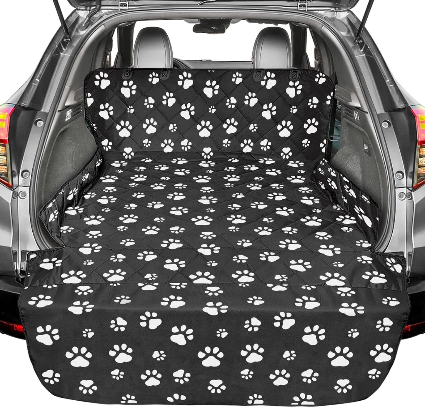 F-color SUV Cargo Liner for Dogs - Extra Large Water Resistant Cover