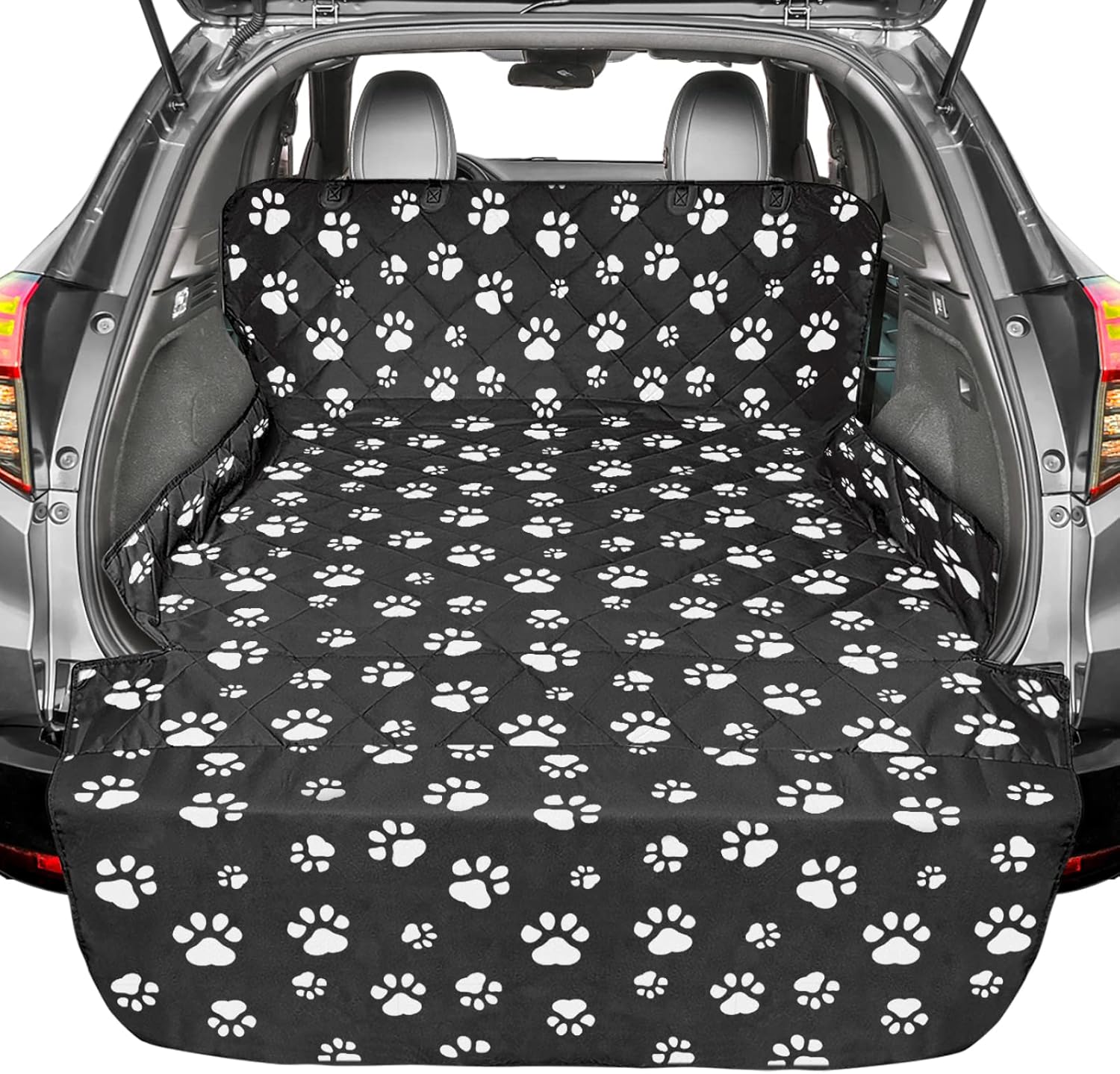 F-color SUV Cargo Liner for Dogs - Extra Large Water Resistant Cover