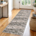 2x6 Modern Abstract Runner Rug for Hallways - Soft, Non-Slip Accent