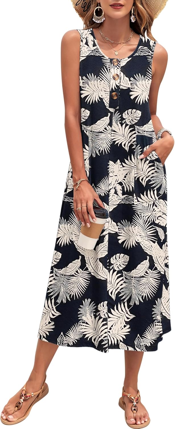 MOLERANI Women's Summer Maxi Dress for Casual Beach Outfits