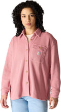 Carhartt Women's Oversized-fit Heavyweight Waffle Knit Shirt - Warm