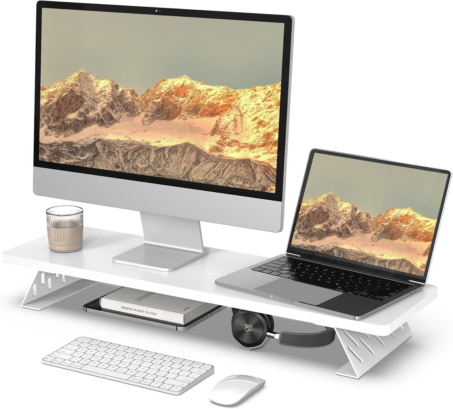 Fenge Monitor Stand Riser for Dual Monitors and More