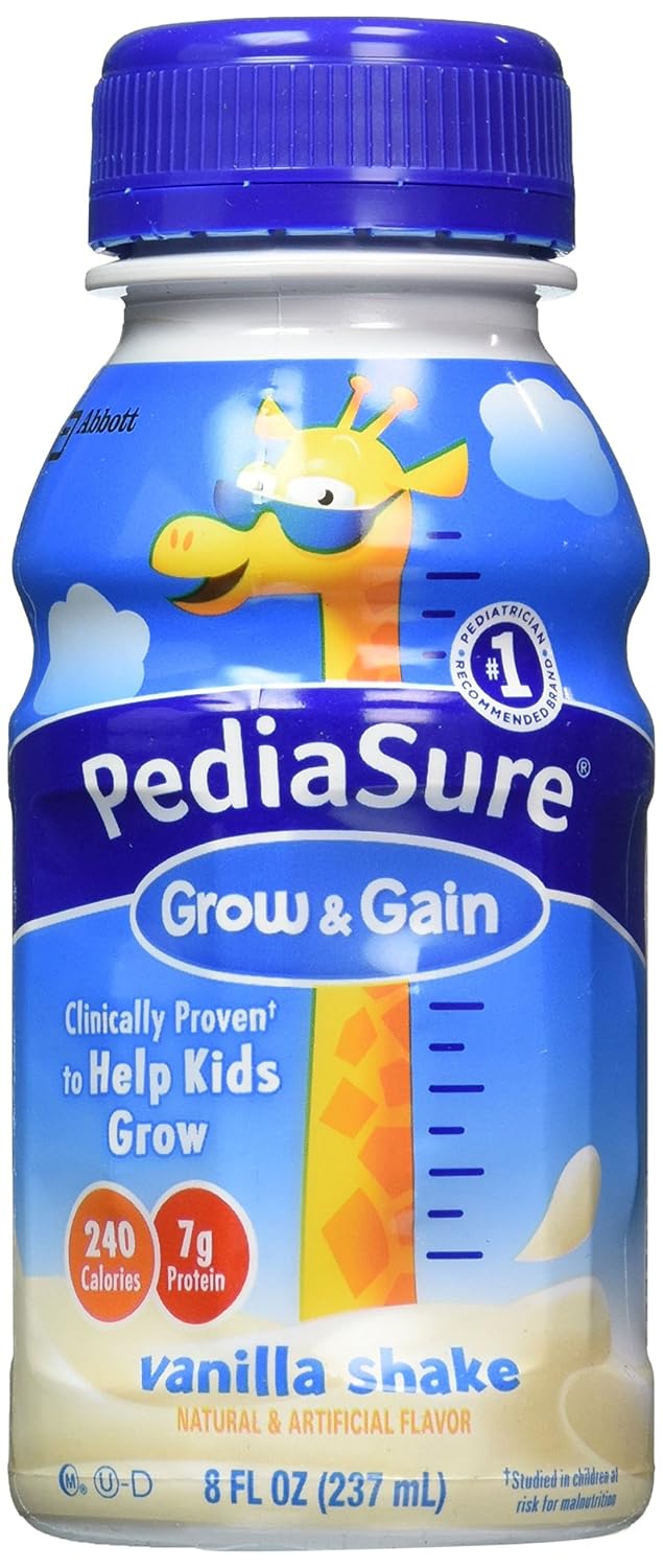 PediaSure Grow & Gain Kids' Nutritional Shake Vanilla 24 Pack