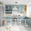 Dog Gates for Doorways Extra Wide 110in - Freestanding Foldable Pet