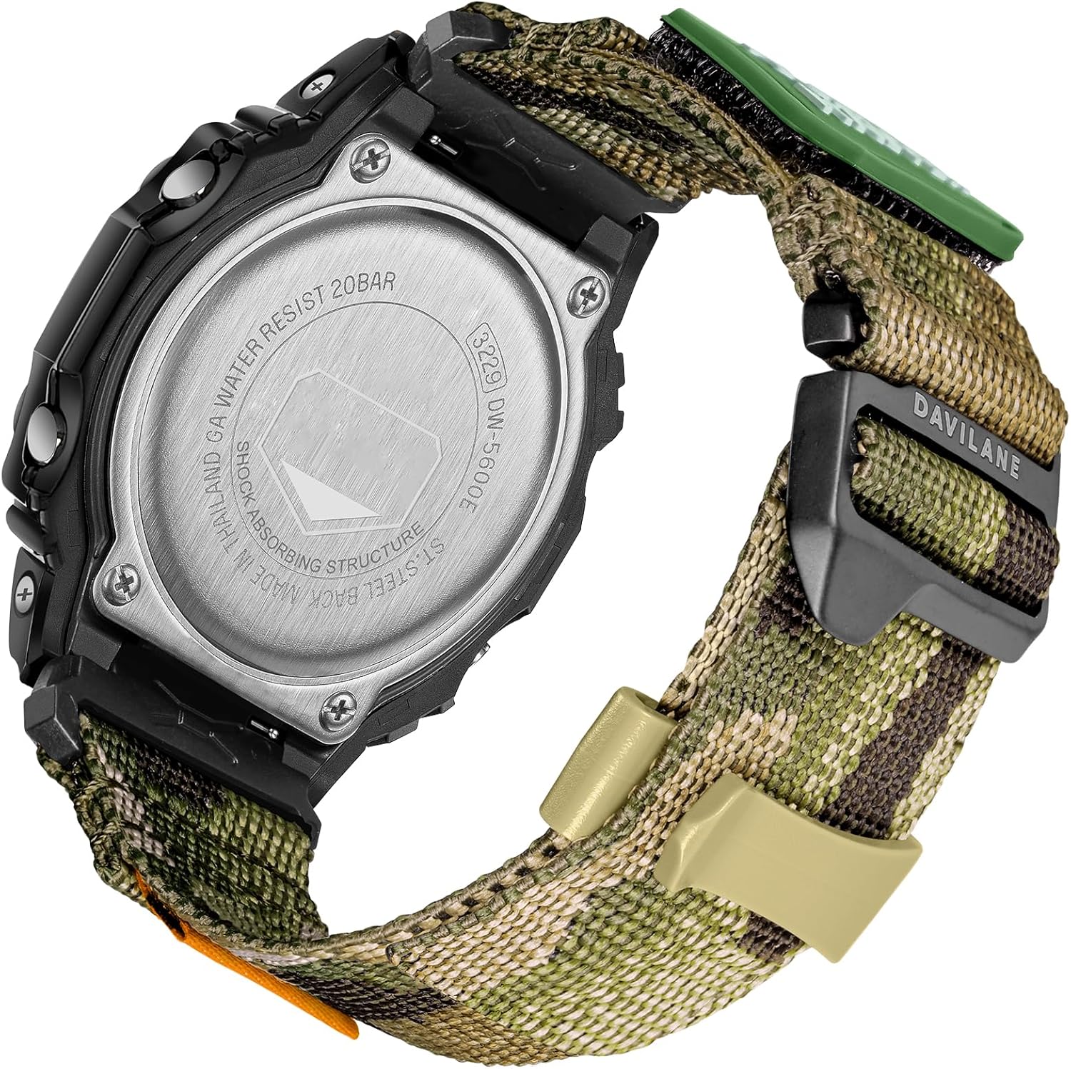 16mm Replacement Band for Casio G Shock with G-Hook Design