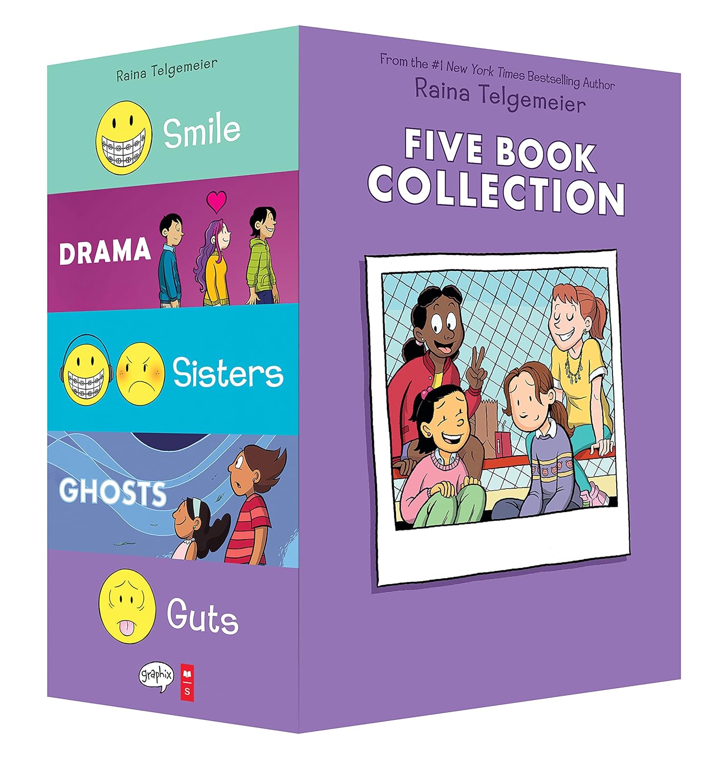 Raina Telgemeier Collection Box Set - Perfect for Young Readers