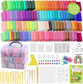 Polymer Clay 110 Colors Oven Bake Clay Kit - 215 Pcs
