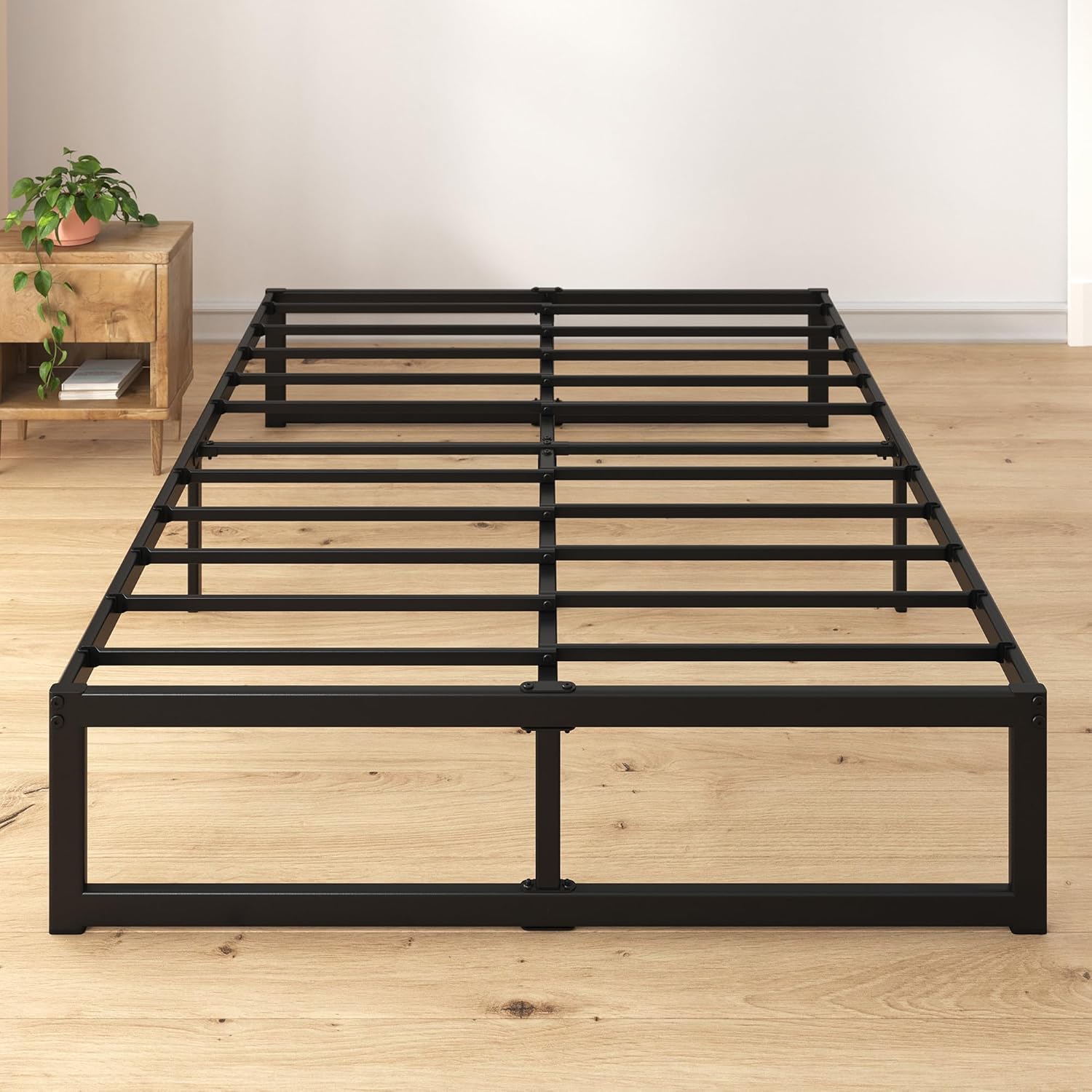 Zinus 14 Inch Platform Bed Frame with Steel Slat Support