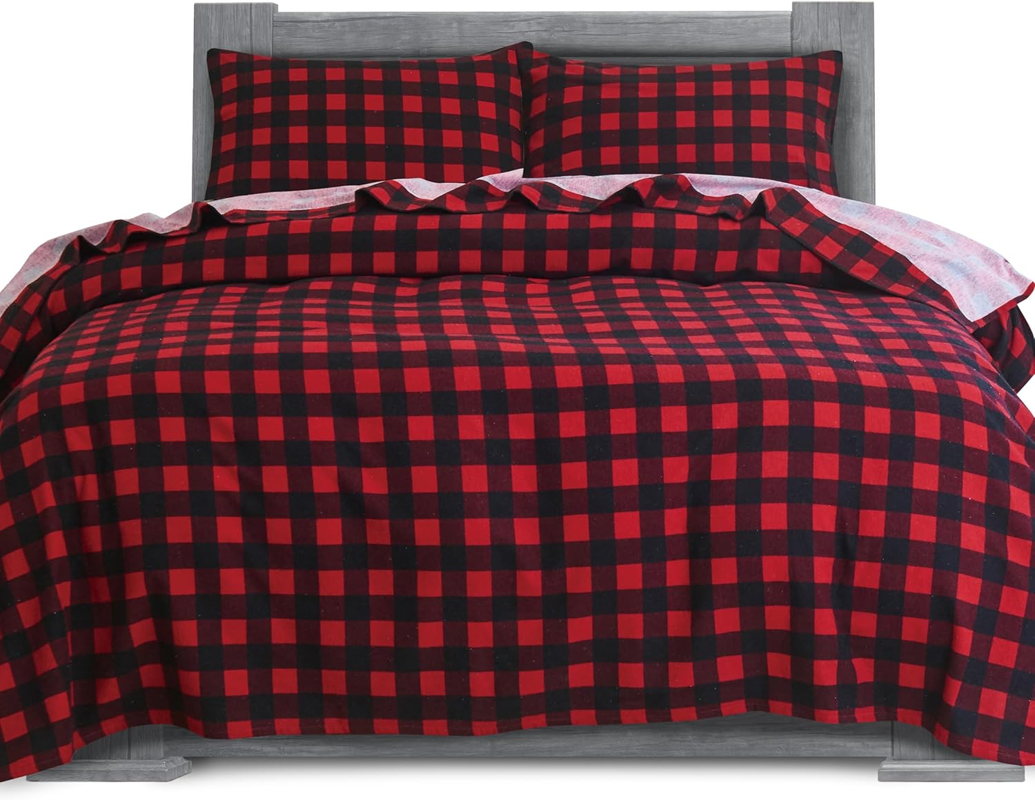 Elegant Comfort 100% Turkish Cotton Flannel Sheet Set - Cozy Warm