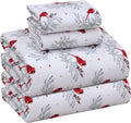 RUVANTI Flannel Sheets King Size - Extra Soft 160 GSM Cotton