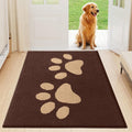 Buganda Dog Door Mat for Muddy Paws - Absorbent Low-Profile Mud Mat