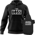 Matching Hoodies for Dogs and Humans The Boss The Real Boss - Soft 80%
