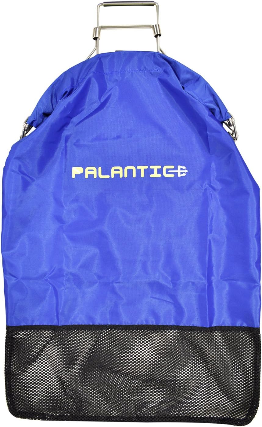 Palantic Lobster Fish Catch Gear Nylon Game Bag Net - 16in x 7