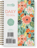 To Do List Daily Planner Notebook - Non Dated Tropical Floral