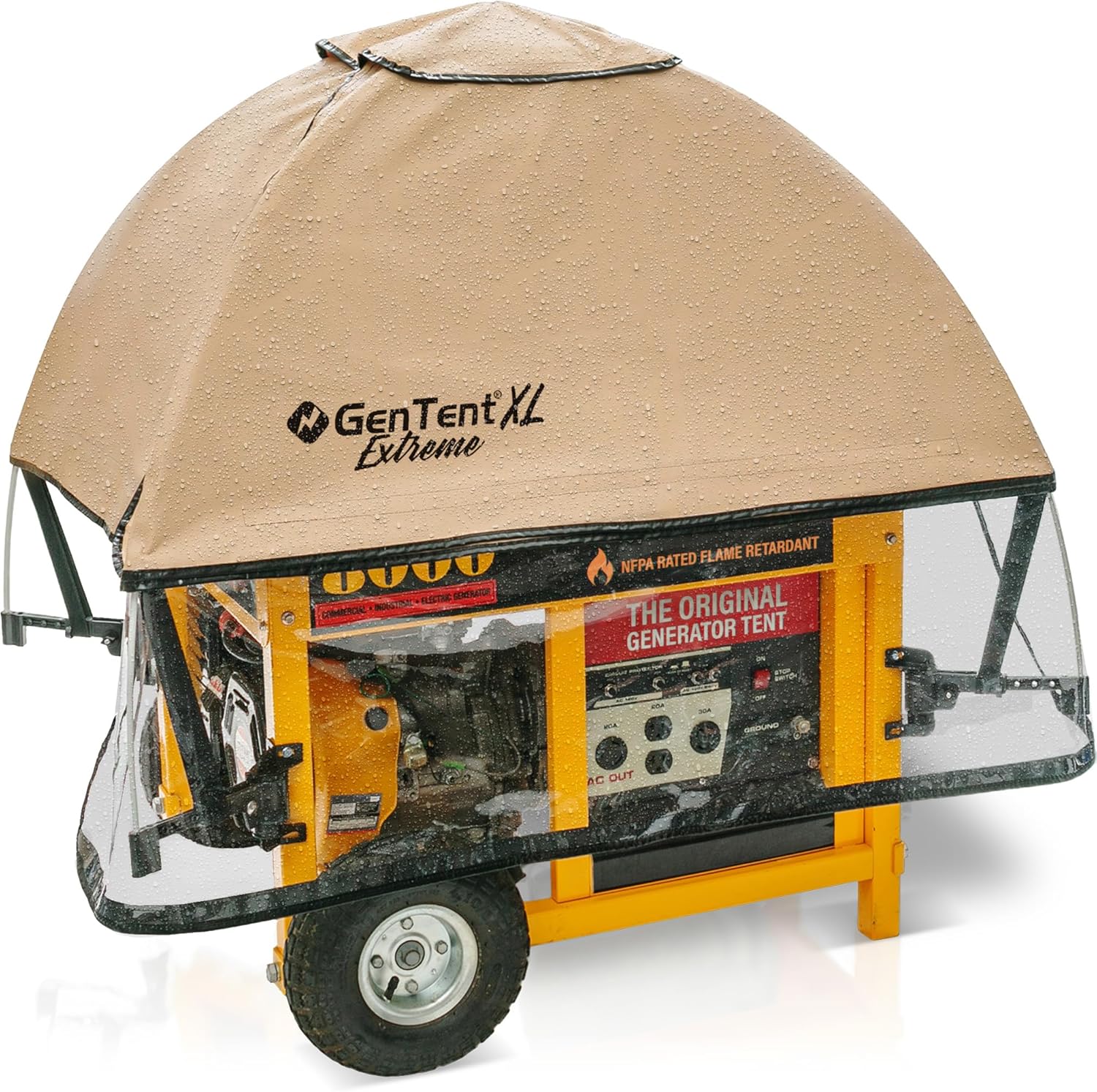 GenTent XL Generator Running Cover - Universal Kit for Open Frame