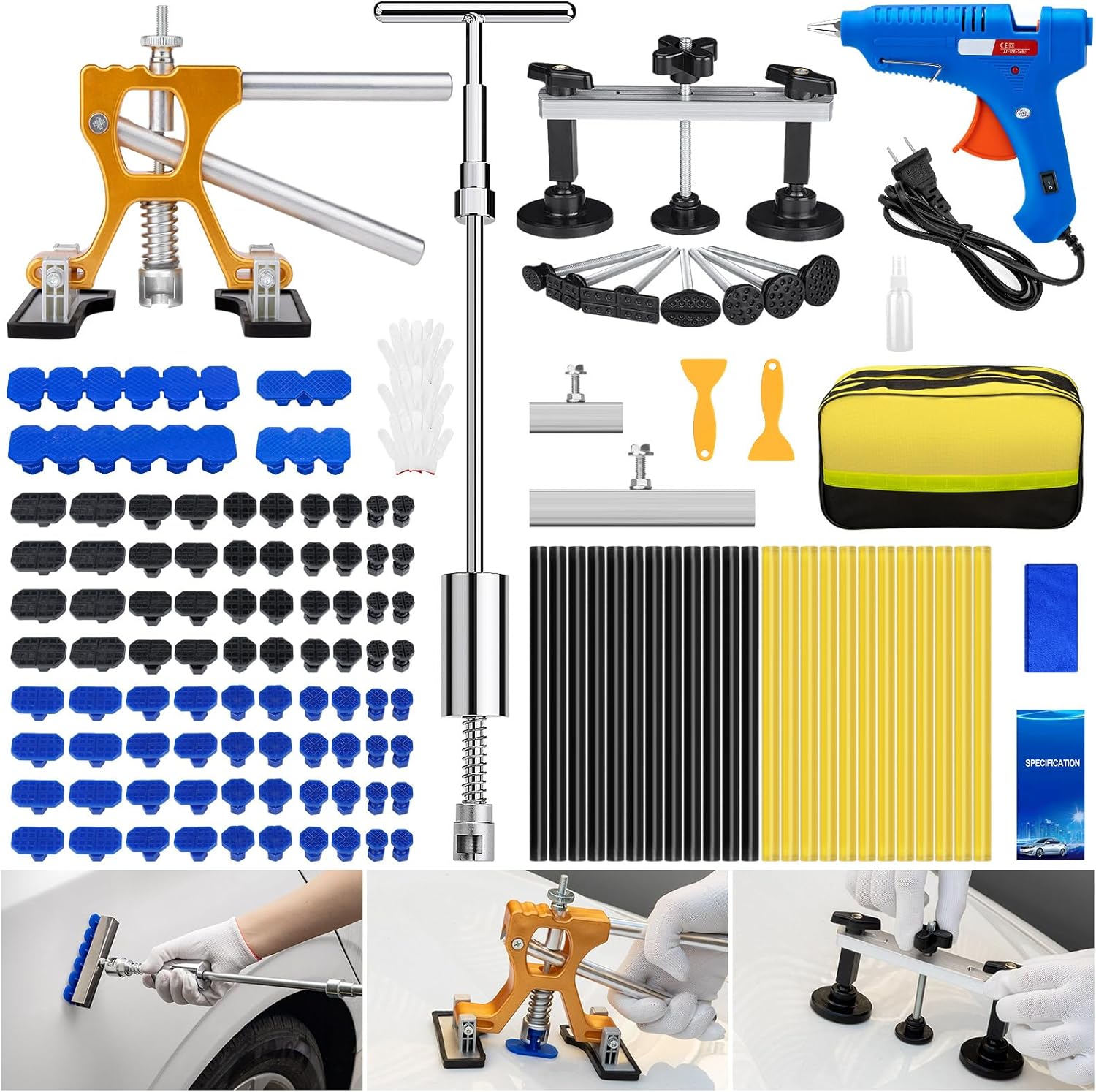 Car Dent Puller Kits for Easy DIY Dent Repair Solutions
