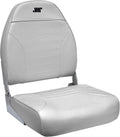 Wise Mid-Back Fishing Boat Seat with Logo - Comfortable, Durable