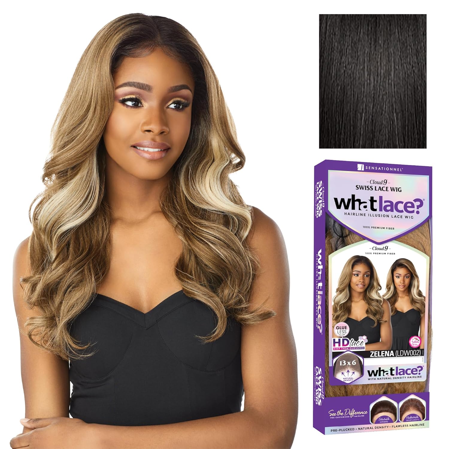 Sensationnel What Lace 13X6 Wigs - Zelena Lacefrontal Glueless