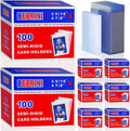 800ct Semi Rigid Card Holders & 800ct Cards Sleeves for Graded Cards