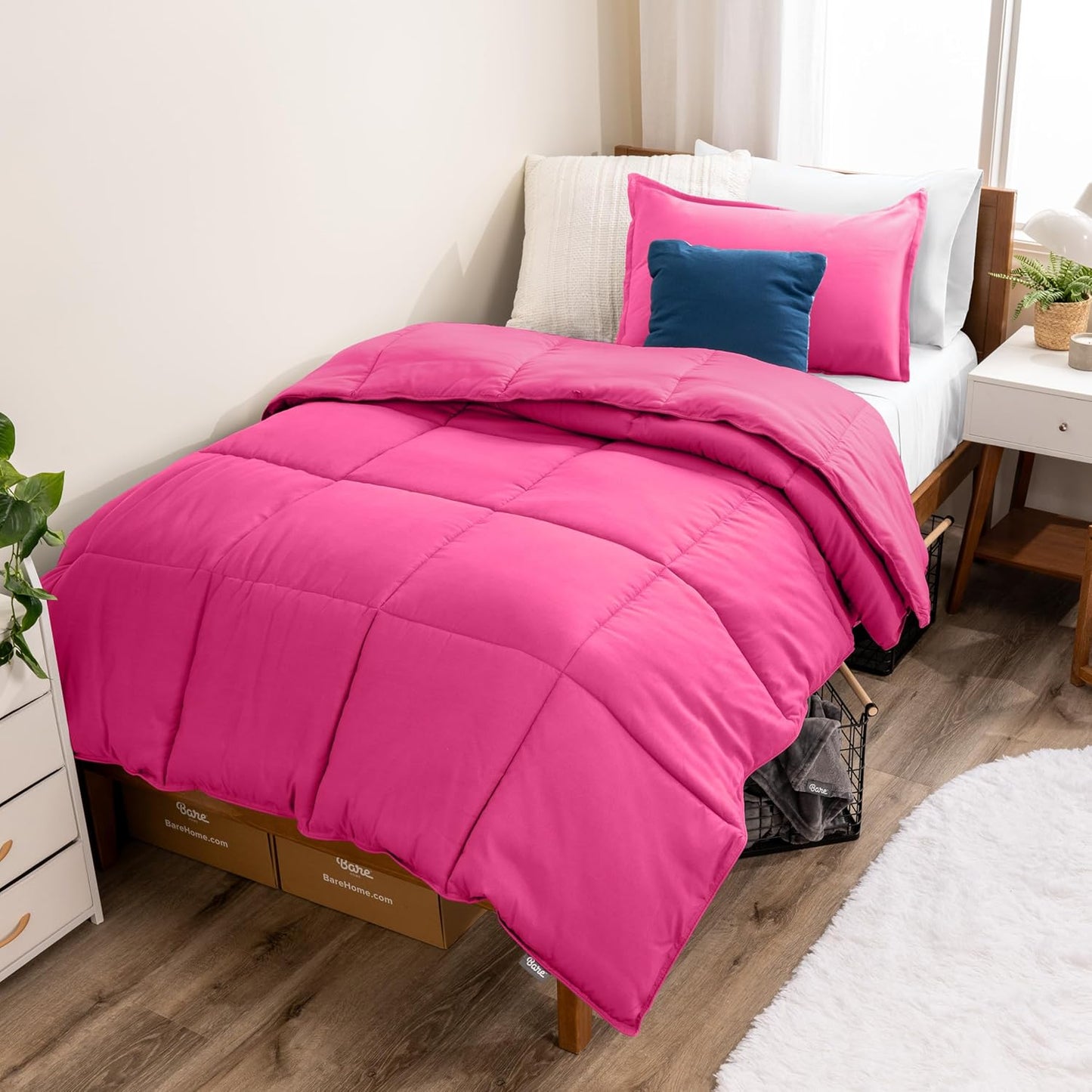 Bare Home Kids Comforter Set - Ultra-Soft All Season Comfort