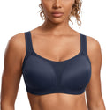 Women's High Impact Underwire Sports Bra for Large Bust - Padded