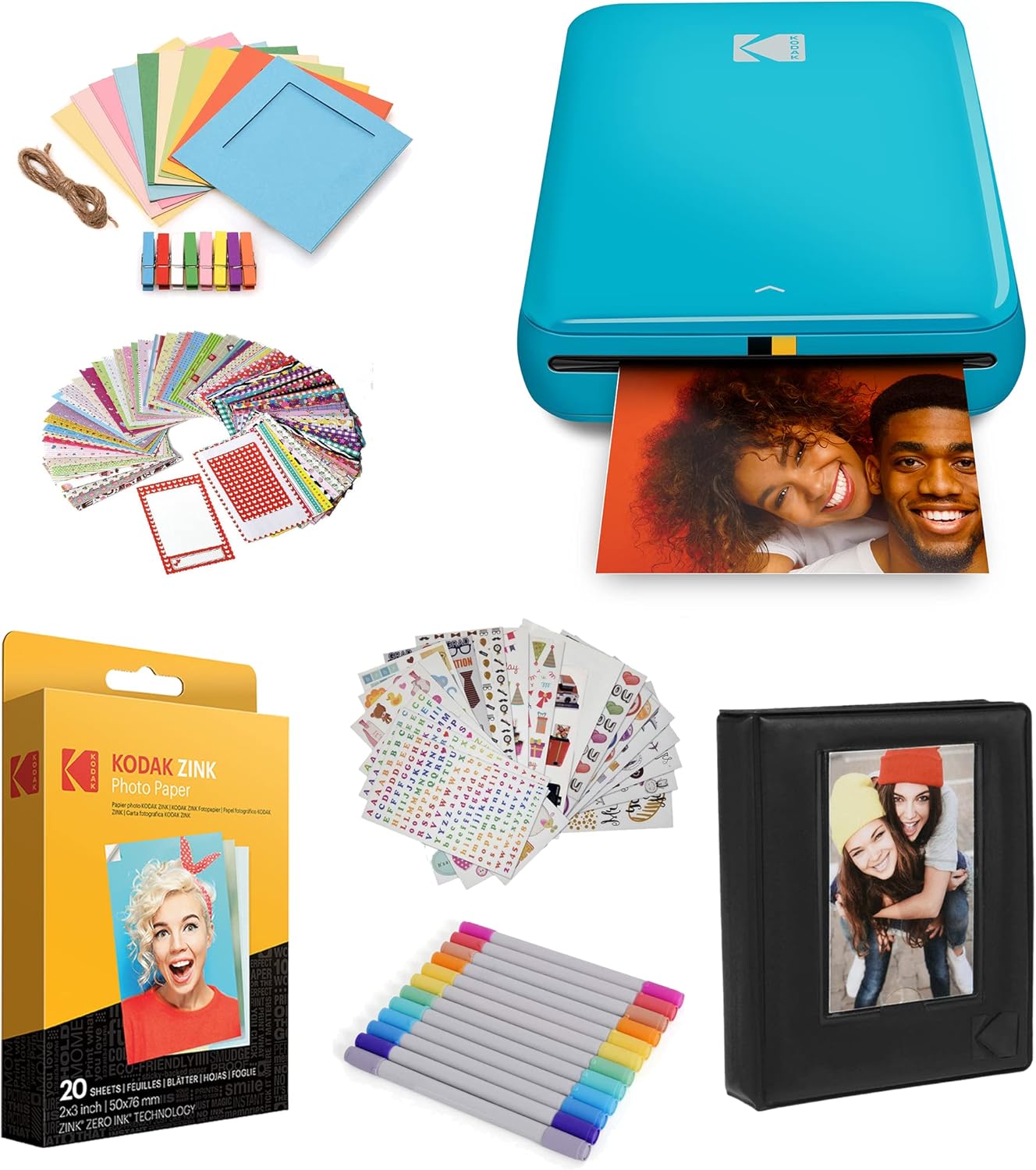 Kodak Step Instant Color Photo Printer for iOS & Android Users