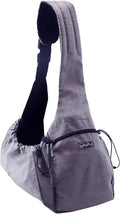 Outward Hound PupPak Sling Dog Carrier Grey - Hands-Free Comfort