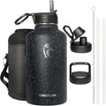 Coolflask 64 oz Insulated Water Bottle for Gym and Sports