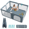Foldable Baby Playpen for Indoor Outdoor Use - Portable Play Yard