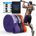 Pull Up Assistance Resistance Bands - Long Loop Power Bands for Every
