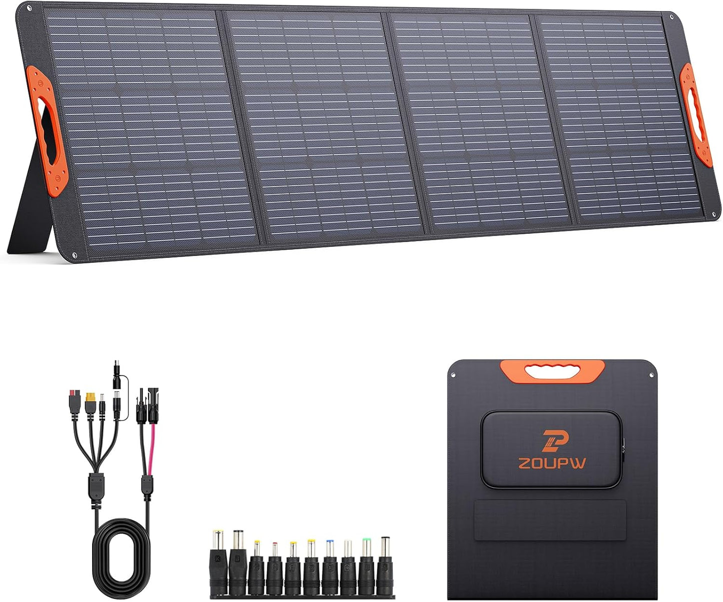 200W Foldable Solar Panel: Power Anywhere!