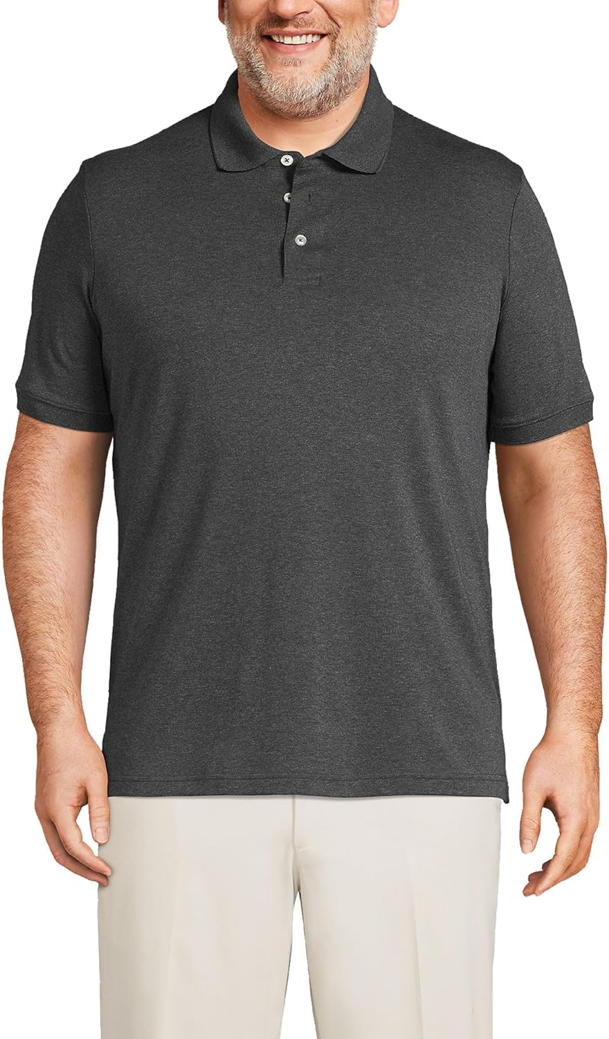 Lands' End Men's Short Sleeve Supima Cotton Polo Shirt Review