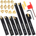 Lathe Turning Holders Threading Tools 21pcs Set - Compact Shop Kit