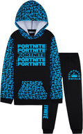 Fortnite Boys Tracksuit Set 2-Pc Hoodie and Joggers - Comfortable Fit