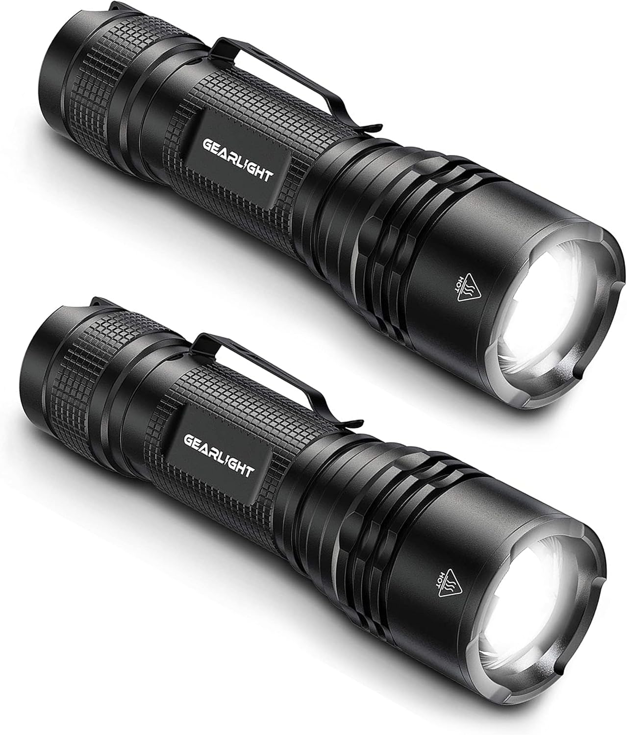 GearLight Mini Tactical Flashlight - High Lumens EDC Essential