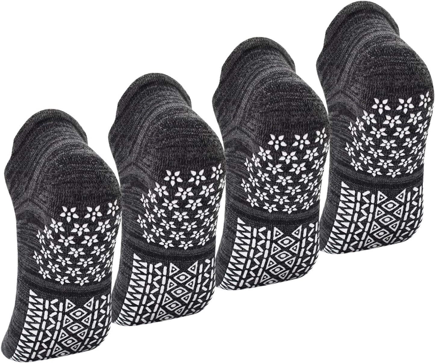 ELUTONG Non Slip Yoga Socks 4 Pairs for Workout