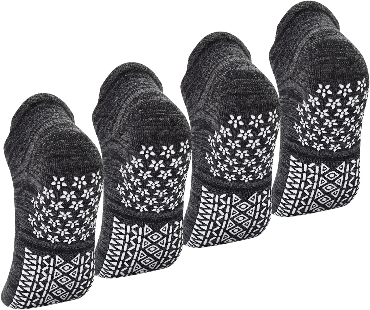 ELUTONG Non Slip Yoga Socks 4 Pairs for Workout