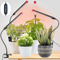 4-Pack Clip Grow Lights for Indoor Plants - Bright Full Spectrum Timer