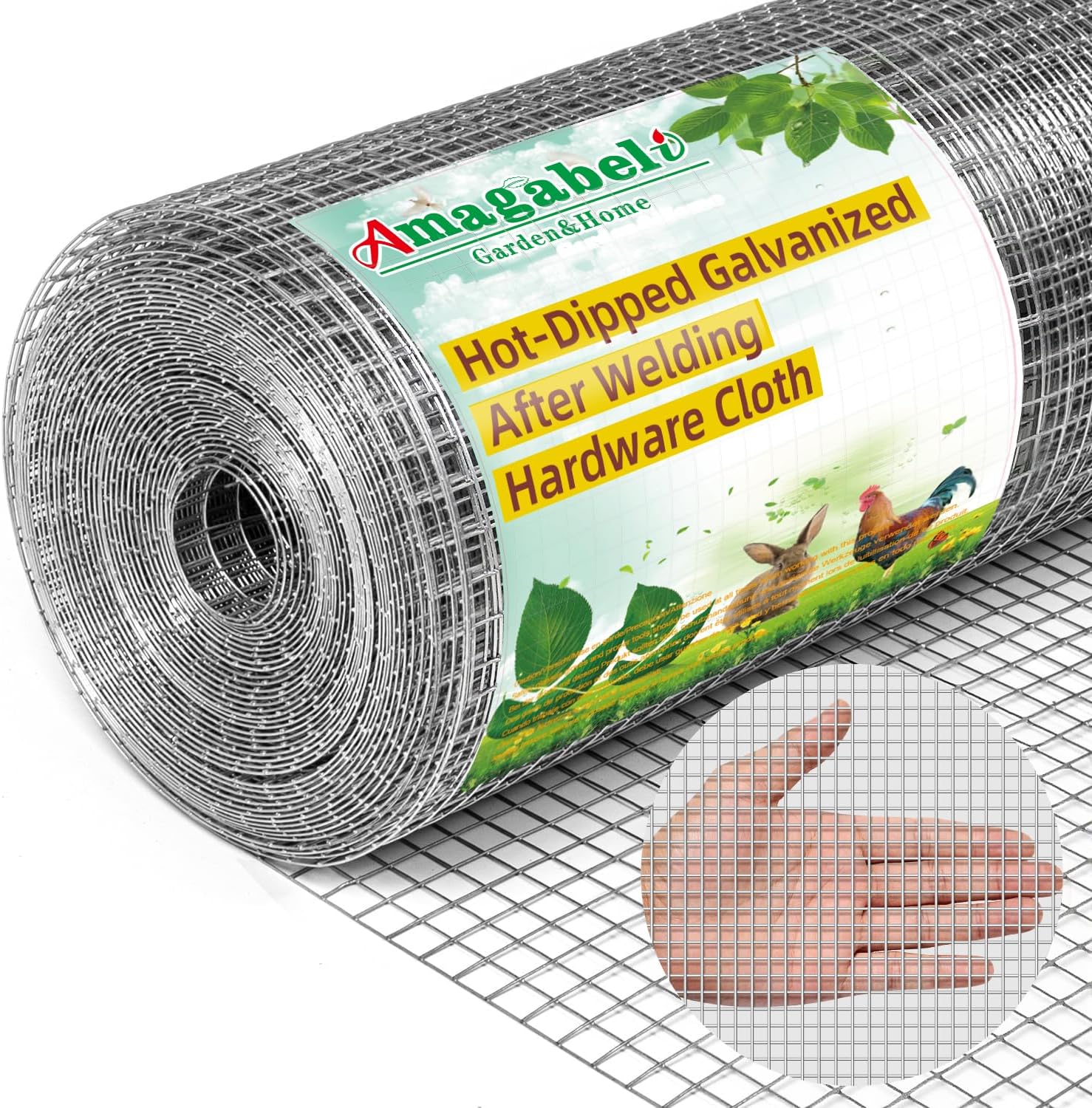 Durable 1/4 Inch Galvanized Hardware Cloth for Versatile Fencing