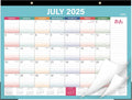 2025-2026 Desk Calendar Monthly Planner - Large Desk Size