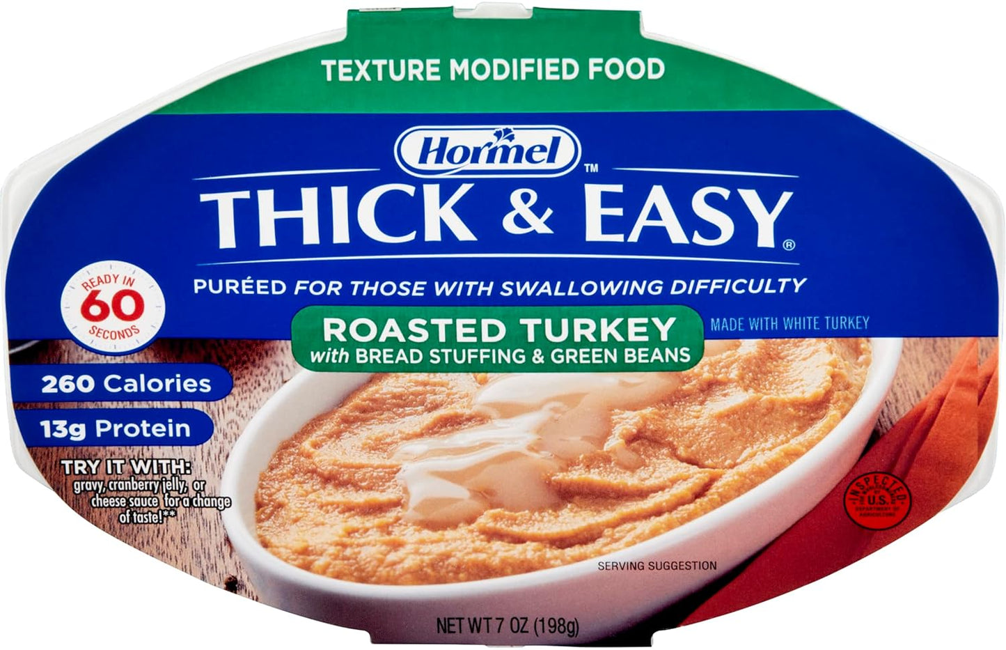 Thick and Easy Purees Turkey with Stuffing 7 oz Bowl Review