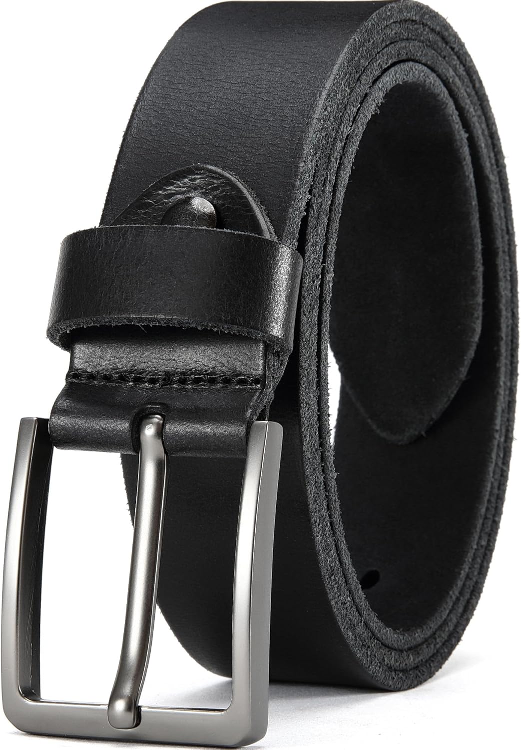 DOOPAI Men's Genuine Leather Casual Belt - Durable & Stylish