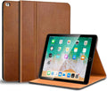 Gexmil Case for iPad 9.7 in - Genuine Leather Folio with Stand