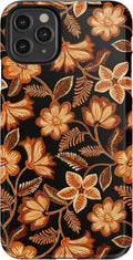 Casely iPhone 11 Pro Max Case Maple Flowers - Slim Dual-Layer