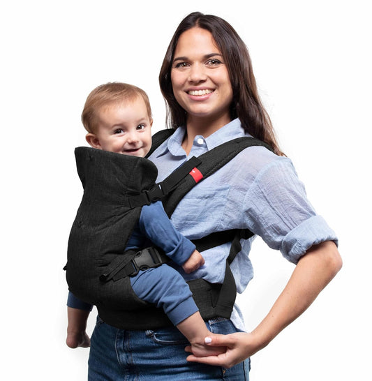You+Me 4-in-1 Baby Carrier - All Positions - Includes Bandana Bib 